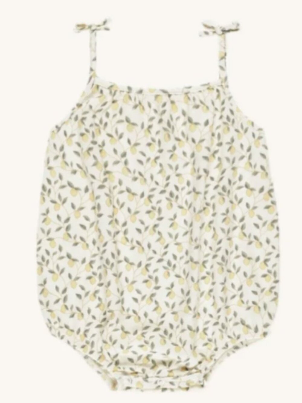 Rylee + Cru lemon onesie romper 6-12m